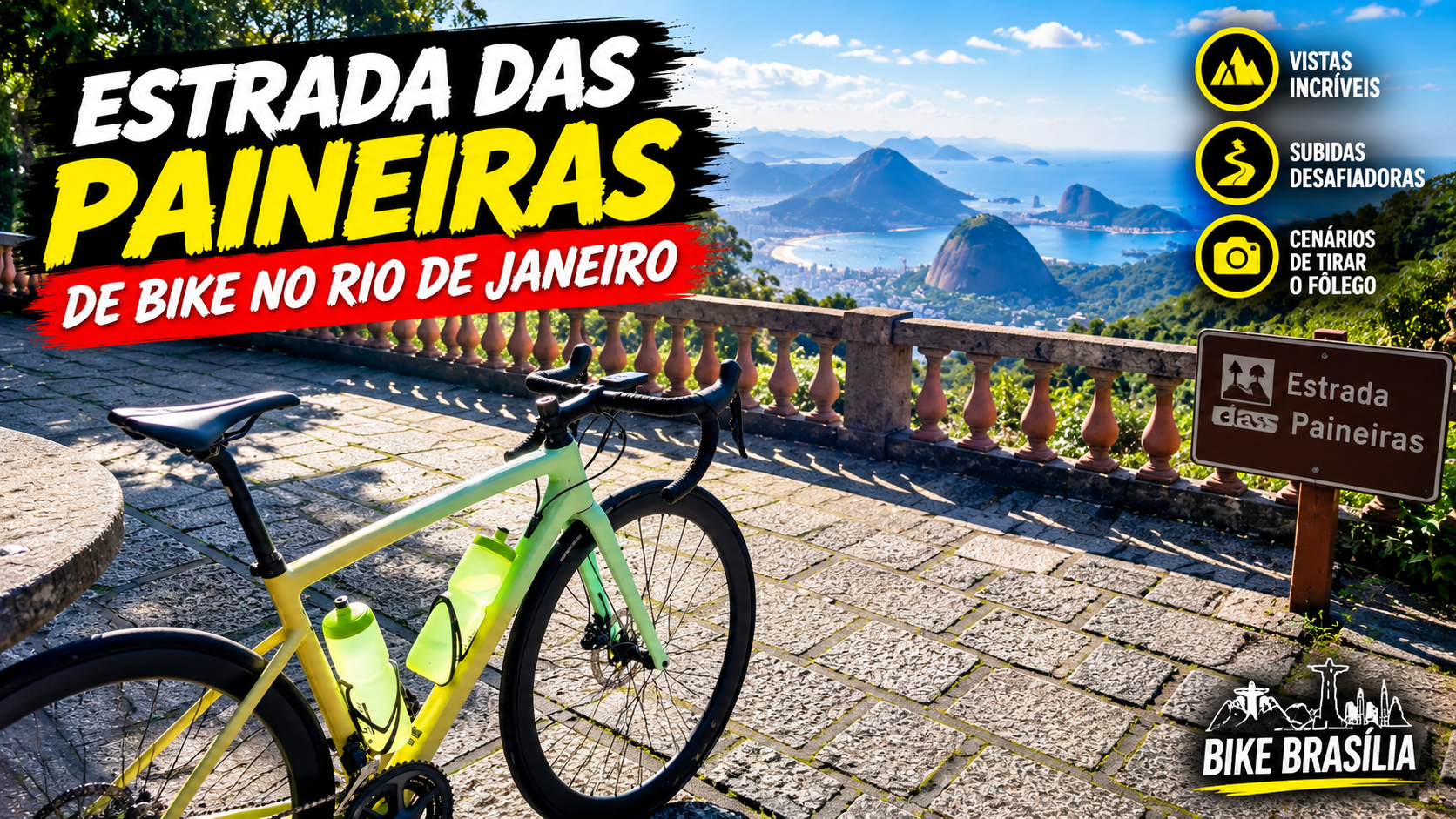 Estrada das Paineiras de Bike no Rio de Janeiro: guia completo de acesso ao Cristo