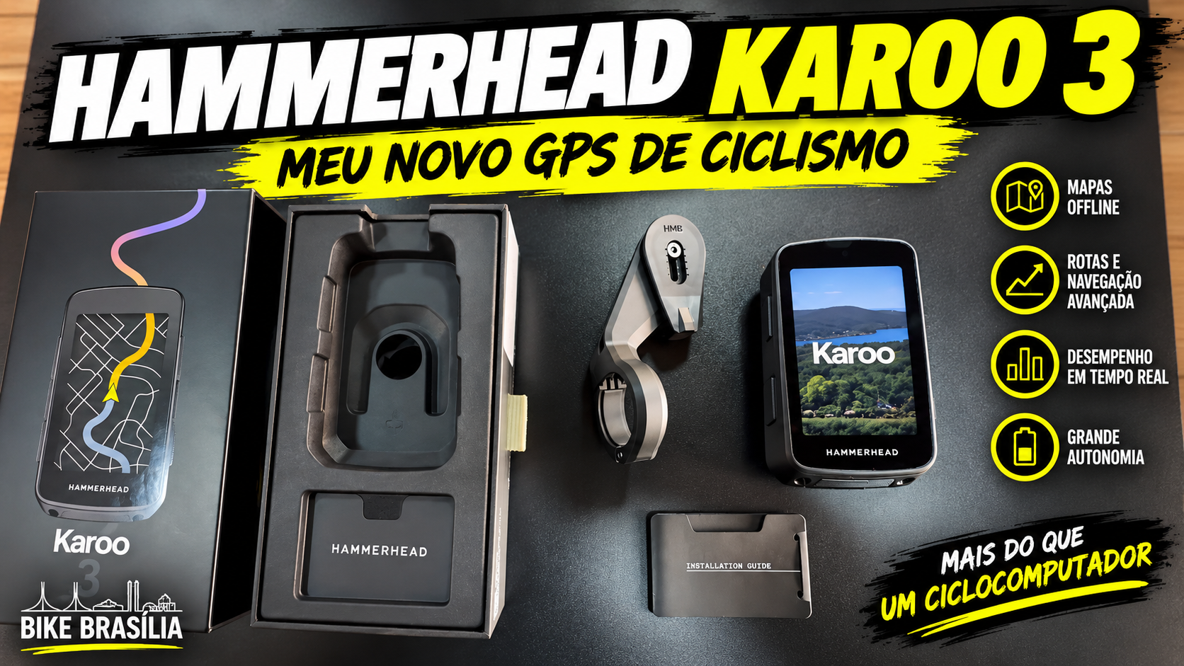 Hammerhead Karoo: review completo do ciclocomputador premium da SRAM