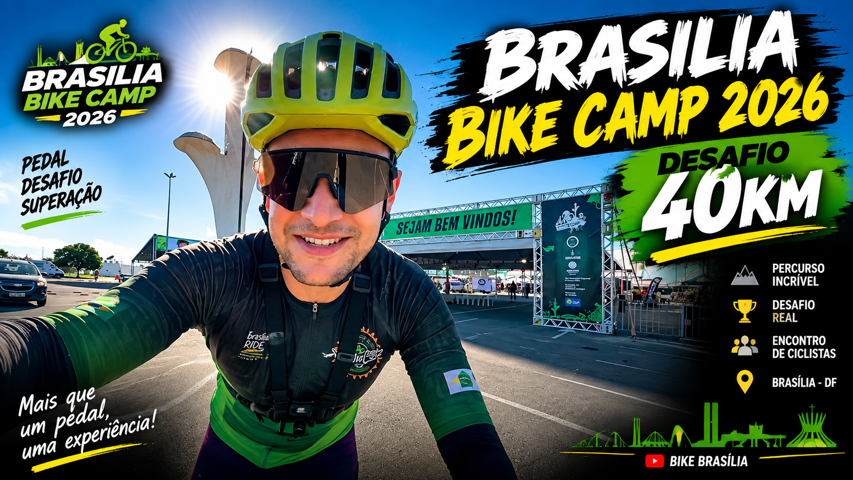 Brasília Bike Camp 2026: desafio de 40km na Torre Digital (review completo do percurso)