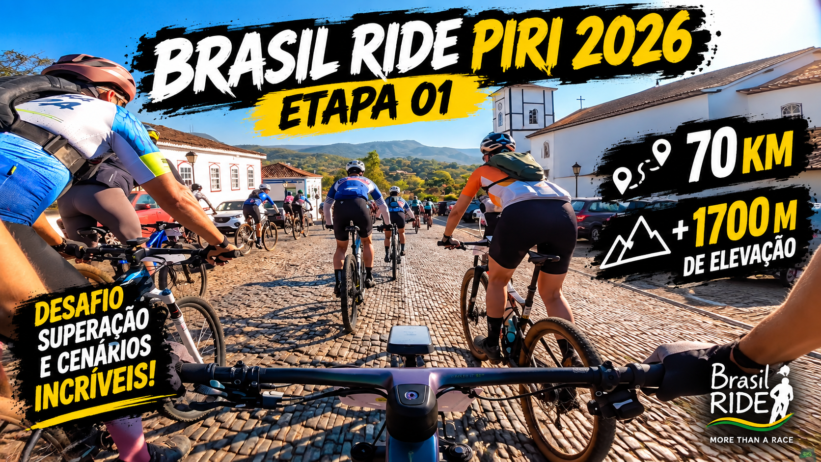 Brasil Ride Pirenópolis 2026: como foi a 1ª etapa de MTB no coração do Cerrado
